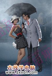 Photoshop调出照片暗黄的复古色