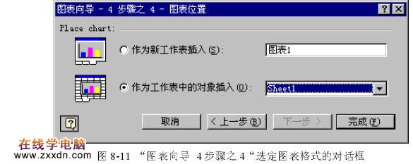 建立一个Excel图表